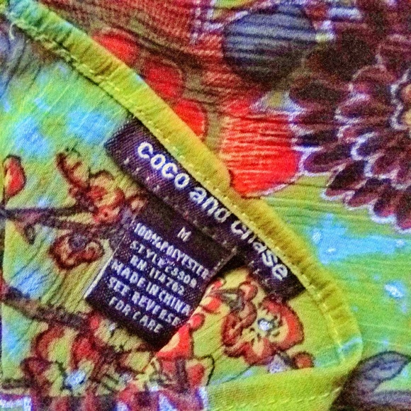 Coco & Chase blouse - cap sleeve M - Picture 7 of 7